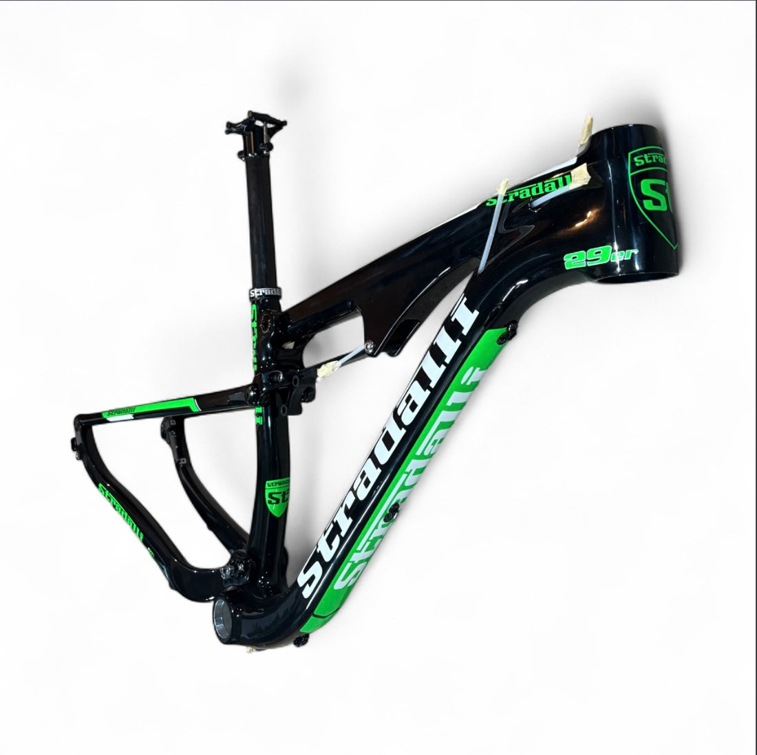 29er Gloss Black/Green Frame