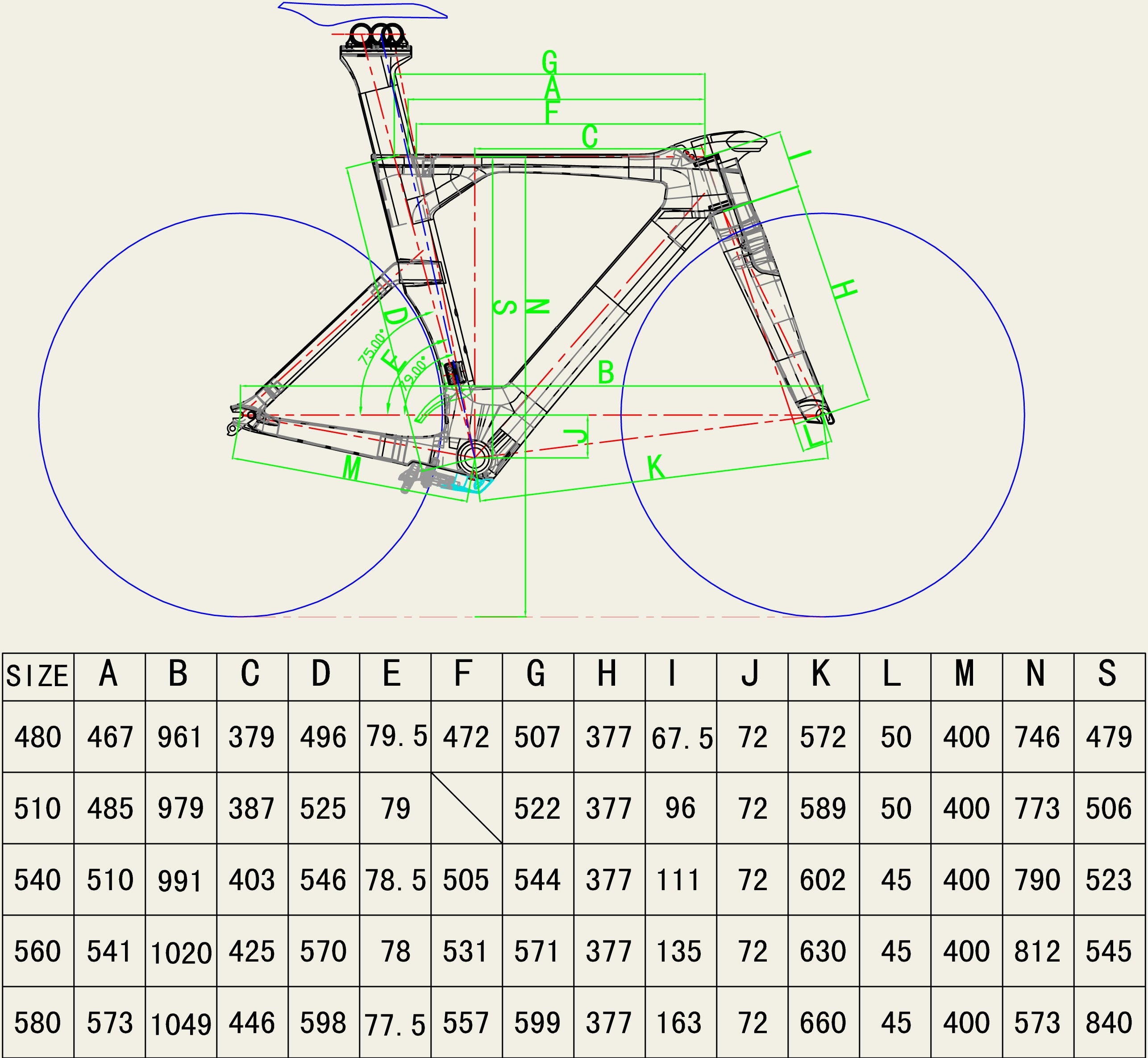 Stradalli TTR-8 Frameset