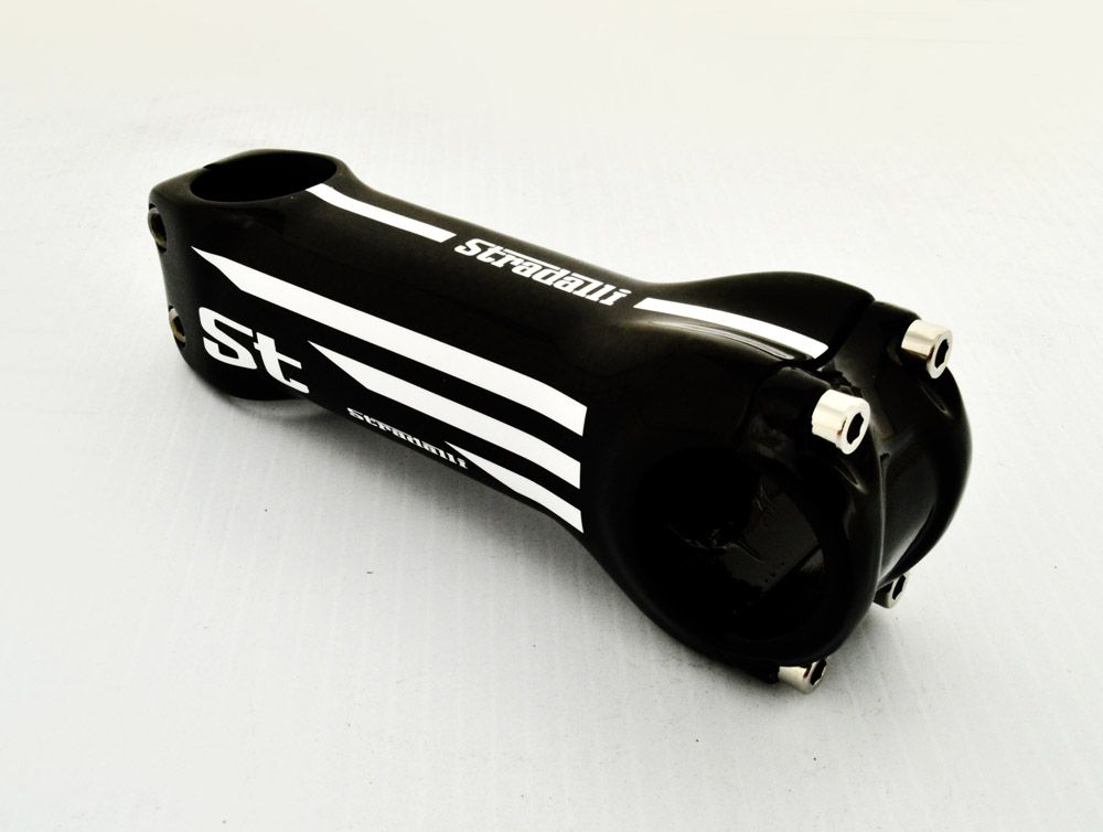 Stradalli Full Carbon Stem White Stripe