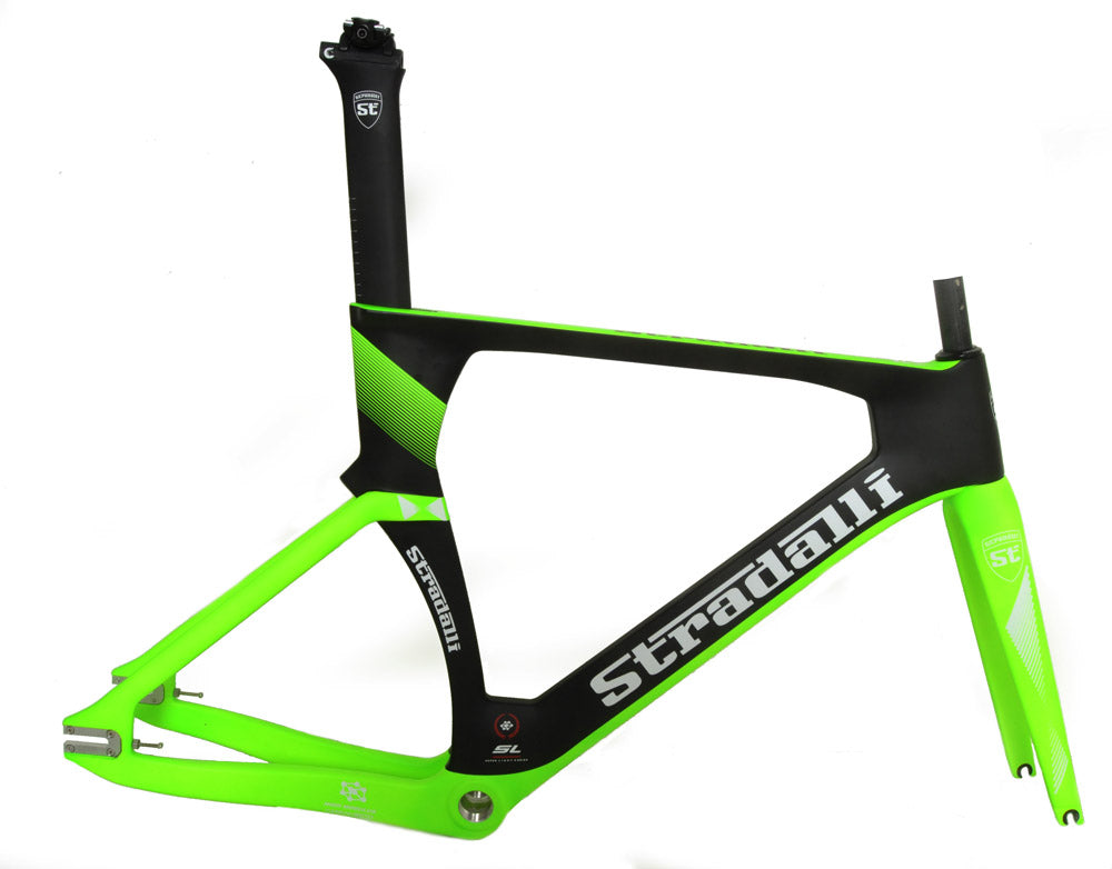 SL-16 Pro Full Carbon Track Frameset Green