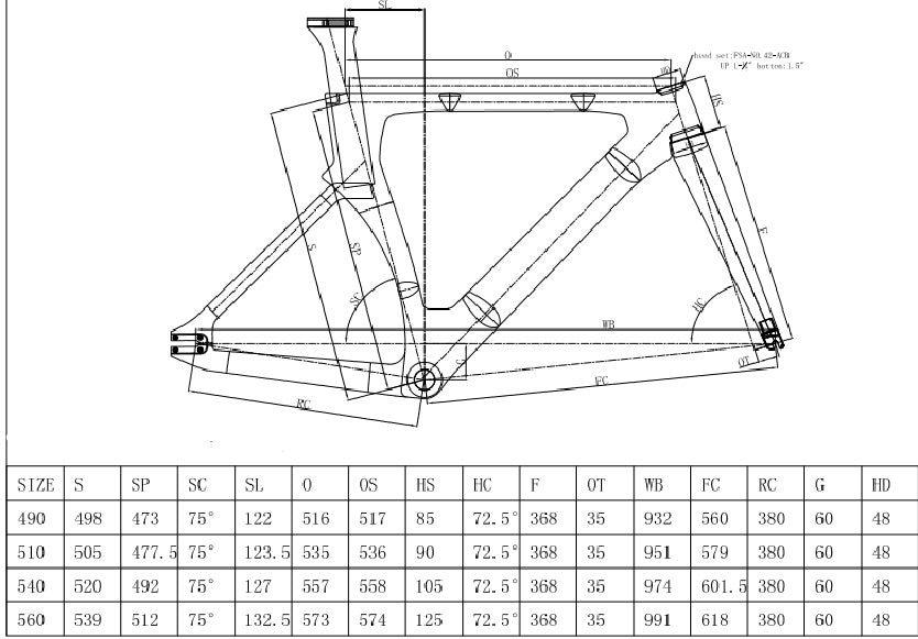 SL-16 Pro Full Carbon Track Frameset Green